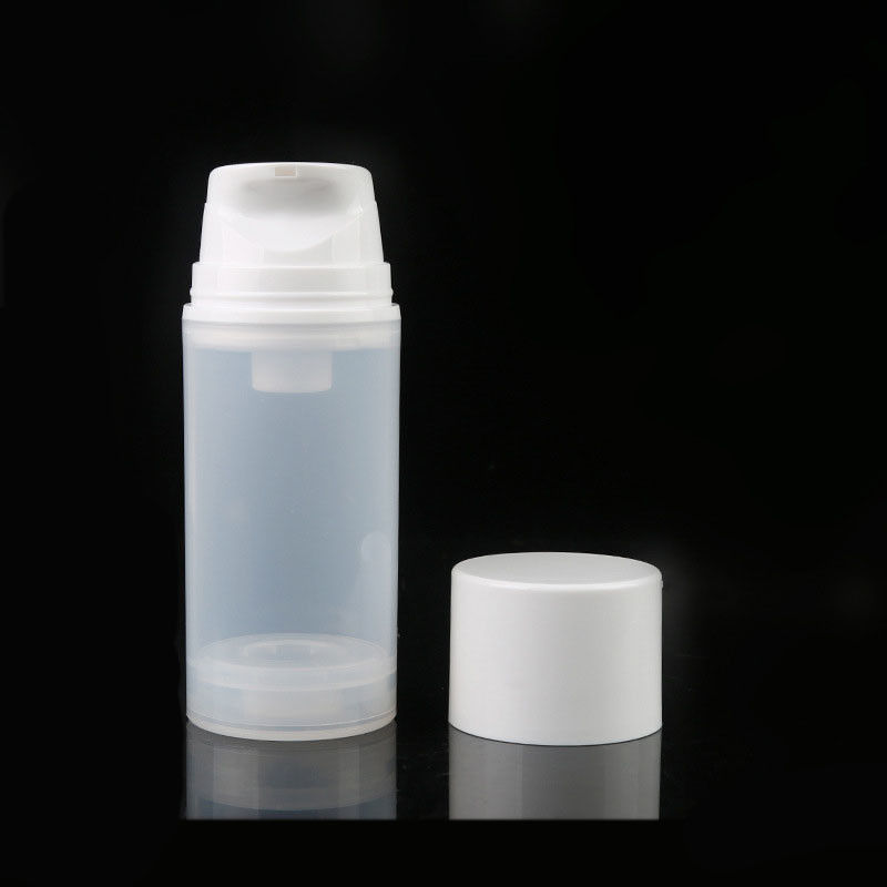black frosted Big capacity china products manufacturers facial cream refillable plastic airless pump bottles  80ml 100 m
