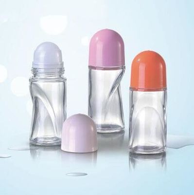 Natural 10ml Round Glass Roller Ball Bottles Perfume Oil Containers