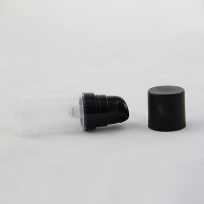 Clear PP Dispensing Airless Cosmetic Bottle Propellant Free 12ml