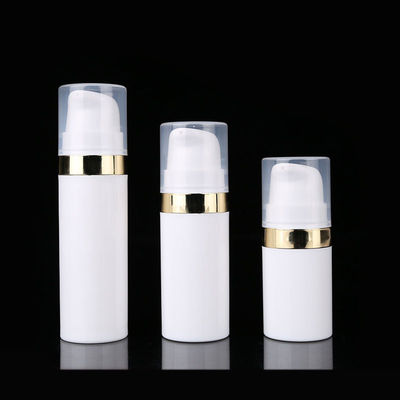 5ML 10ML 15ML plastic PP witte luchtloze pompfles