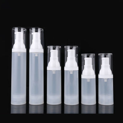 15ML 30ML 50ML witte plastic luchtloze pompfles verpakking leverancier